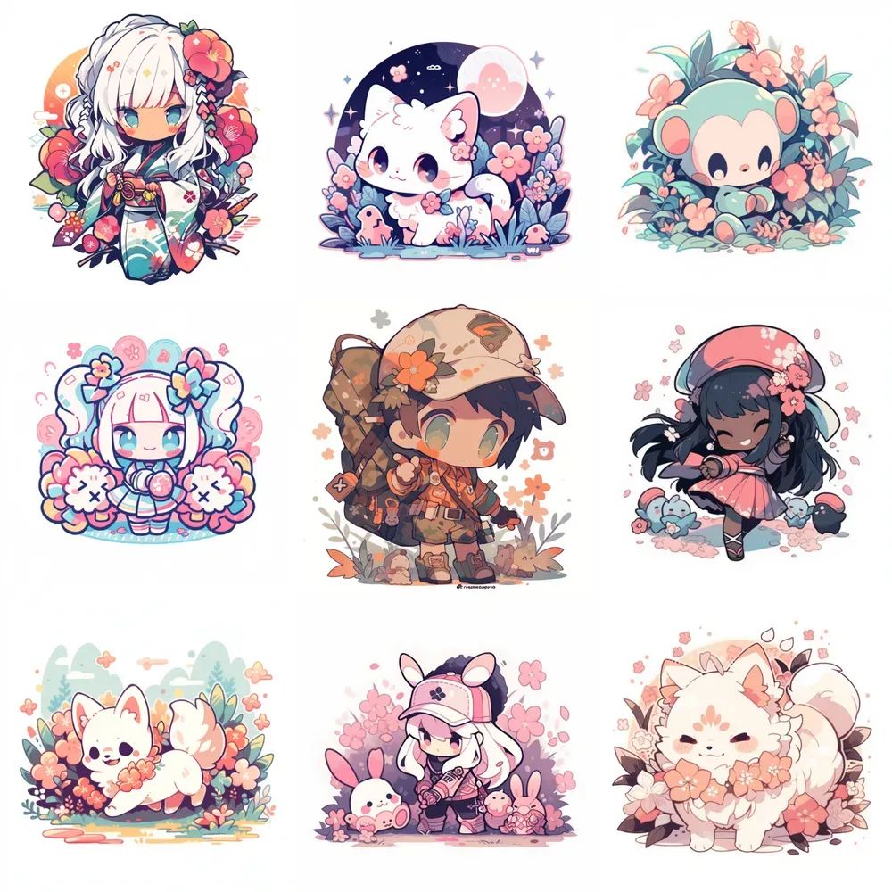 Chibi Illustrations For Kids