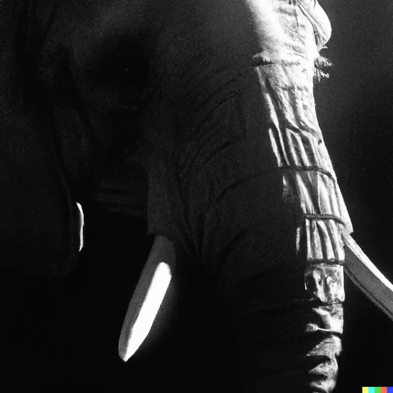 Dramatic Black & White Animal Portraits