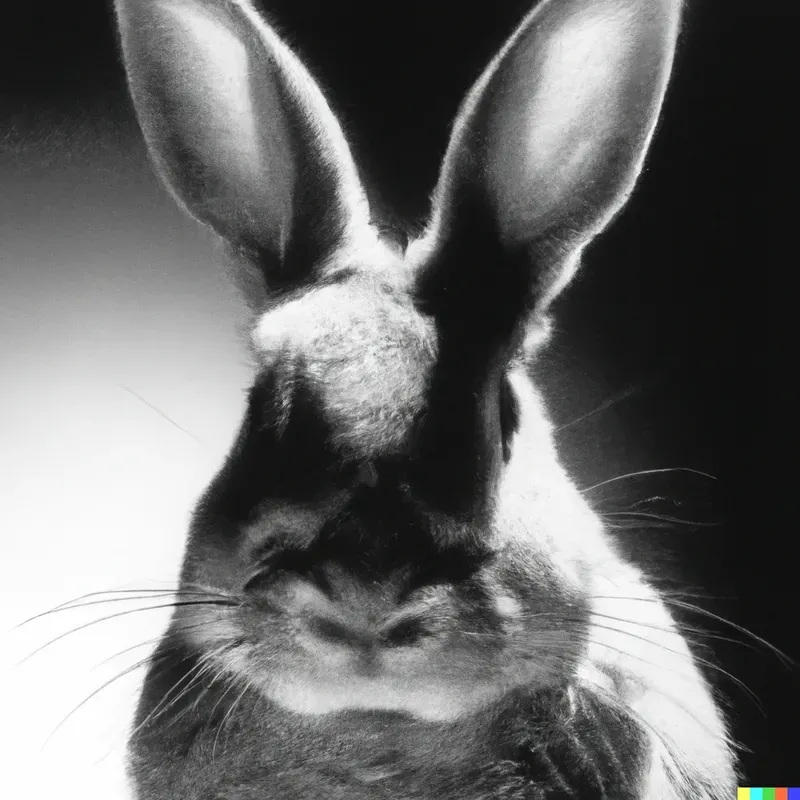 Dramatic Black & White Animal Portraits
