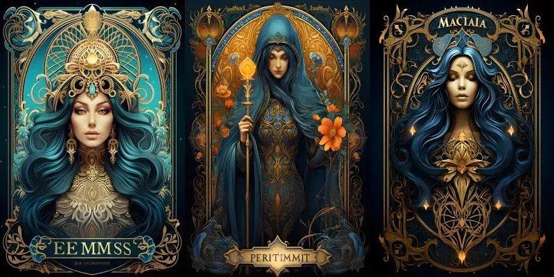 Eminent Tarot Collections generated by undefined