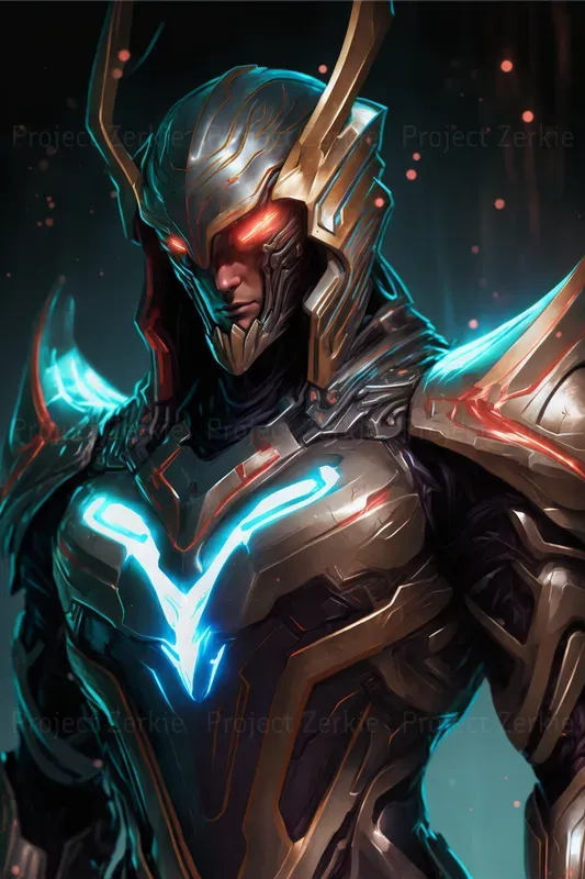 Cyberpunk Hi-tech Armor Designs