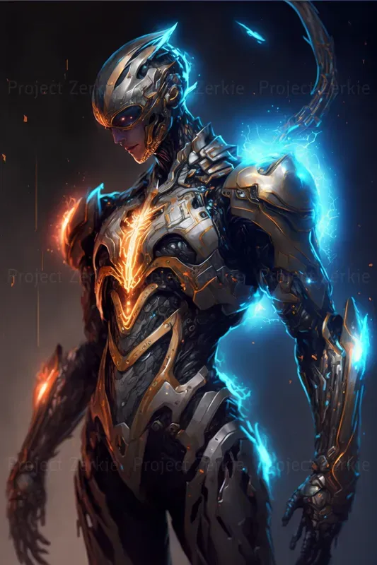 Cyberpunk Hi-tech Armor Designs