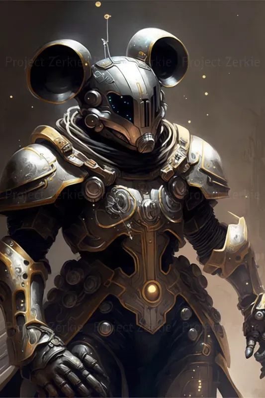 Cyberpunk Hi-tech Armor Designs