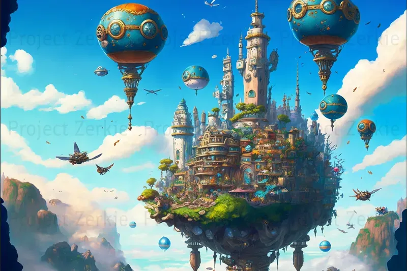 Splash Art Sceneries