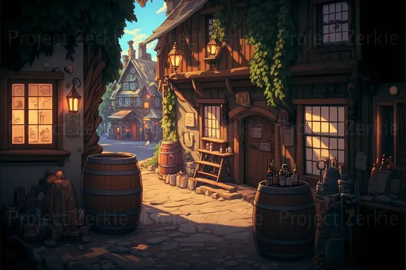 Splash Art Sceneries