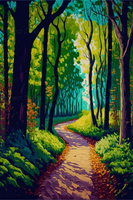 Vibrant Scenery Illustrations