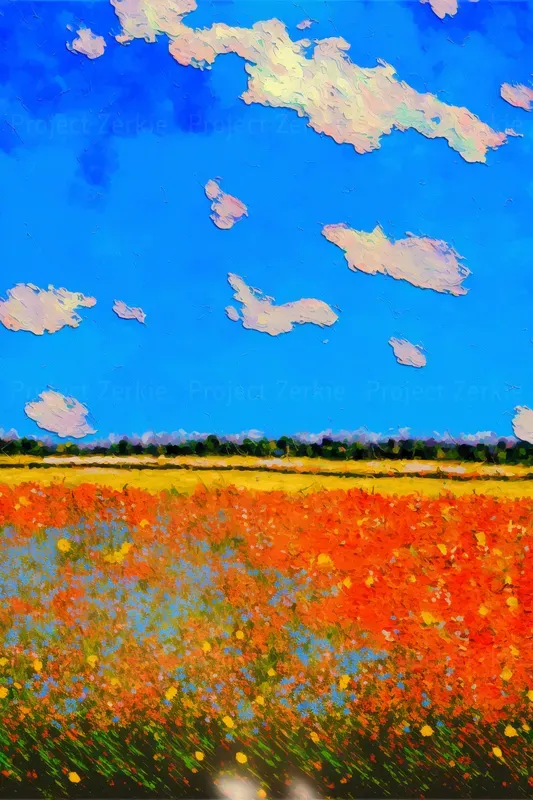 Vibrant Scenery Illustrations