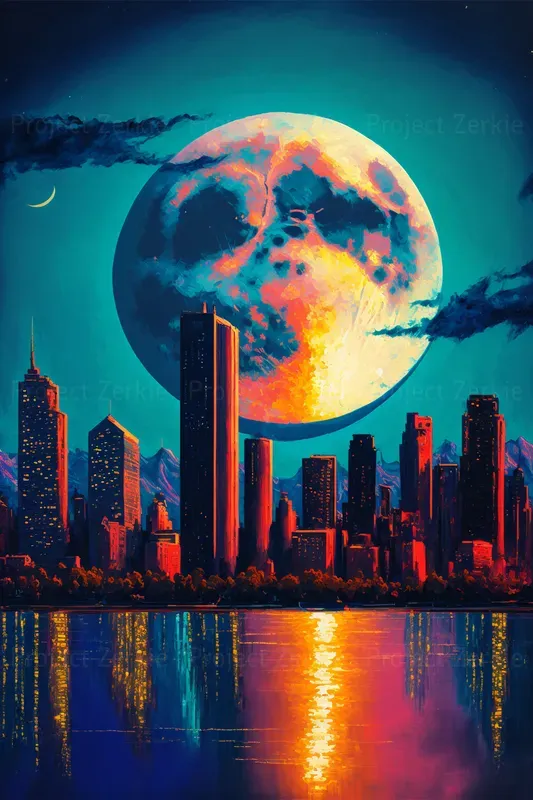 Vibrant Scenery Illustrations