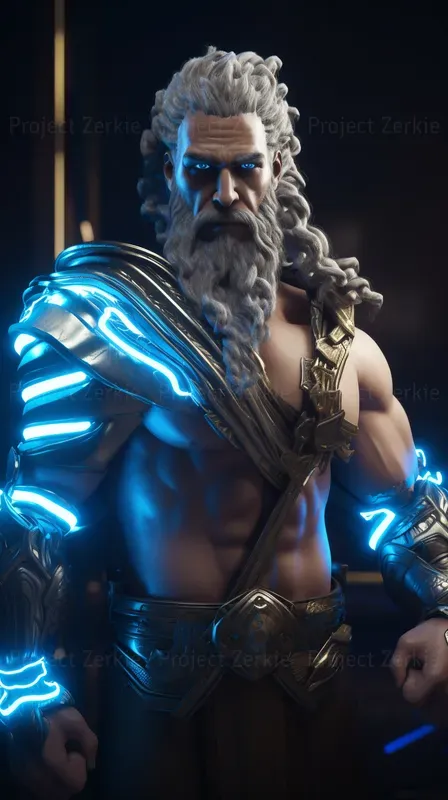 Cyberpunk Greek Gods