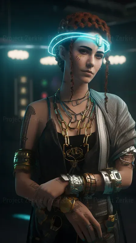 Cyberpunk Greek Gods
