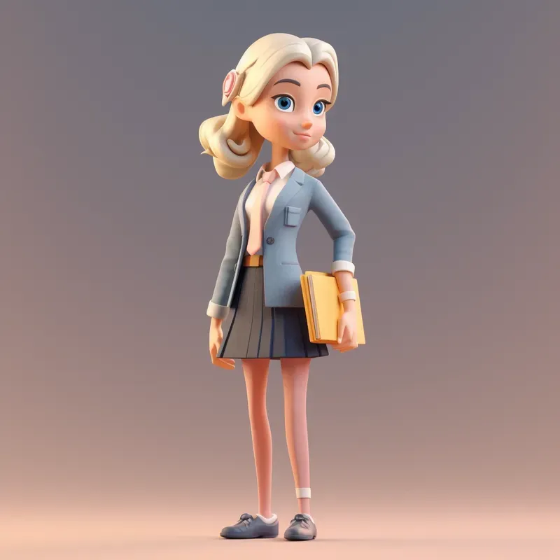 Professional Cute 3D Characters