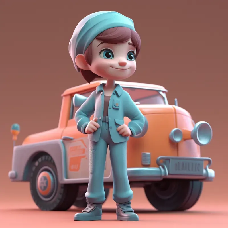 Professional Cute 3D Characters