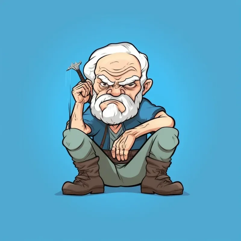 Cartoon Characters Cute 2D Illustrations