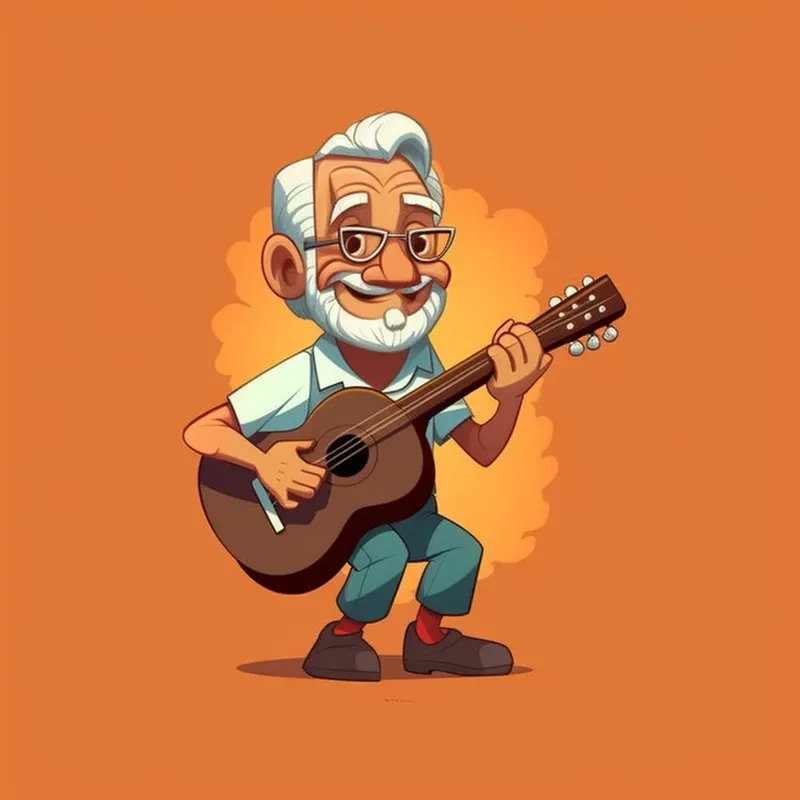Cartoon Characters Cute 2D Illustrations
