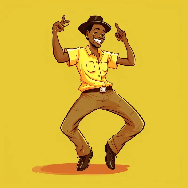 Cartoon Characters Cute 2D Illustrations