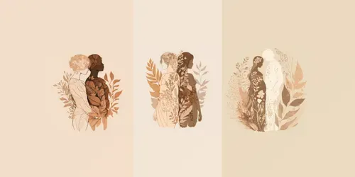 Boho Floral Style Art generated by midjourney