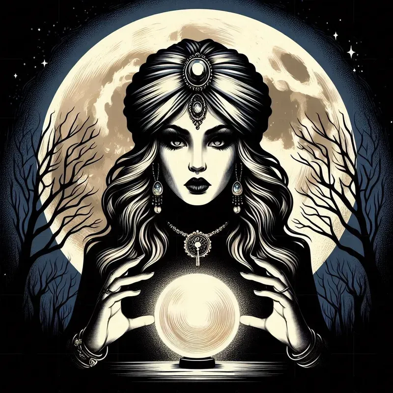 Haunting Halloween Moonlit Scenes