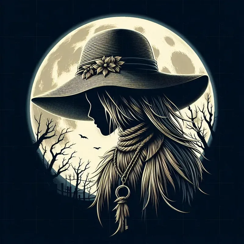 Haunting Halloween Moonlit Scenes