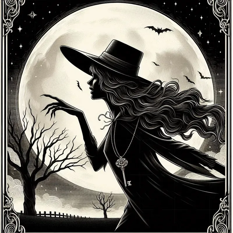 Haunting Halloween Moonlit Scenes