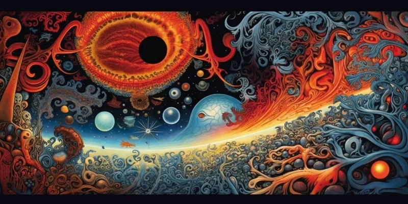 Psychedelic Sci-fi Spacescapes