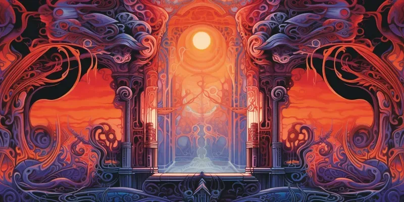 Psychedelic Sci-fi Spacescapes