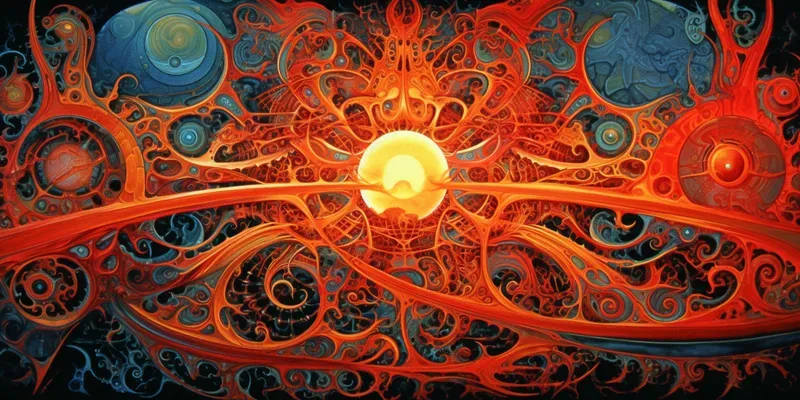 Psychedelic Sci-fi Spacescapes