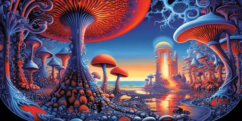 Psychedelic Sci-fi Spacescapes