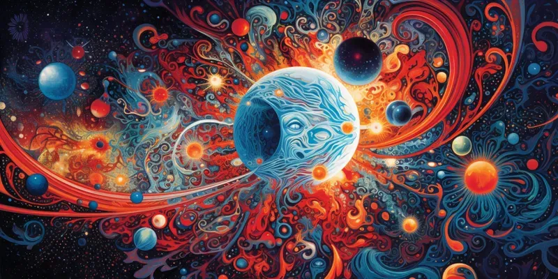 Psychedelic Sci-fi Spacescapes