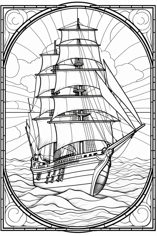 Coloring Stained Glass