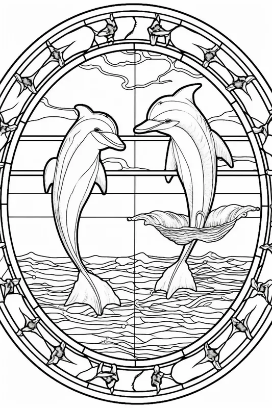 Coloring Stained Glass