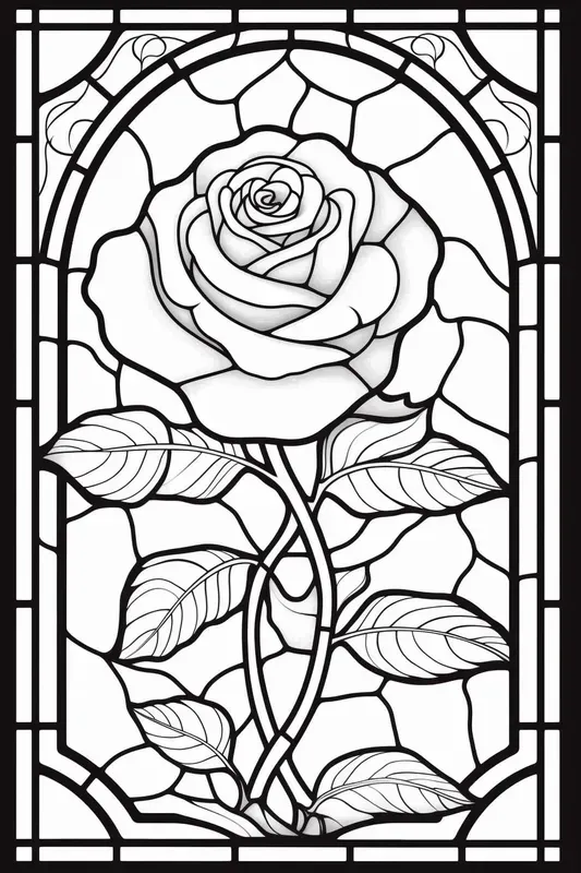 Coloring Stained Glass