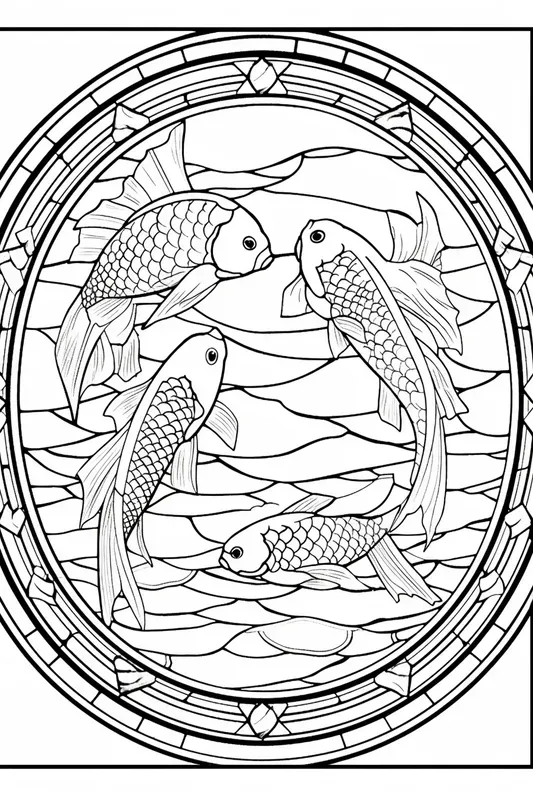 Coloring Stained Glass