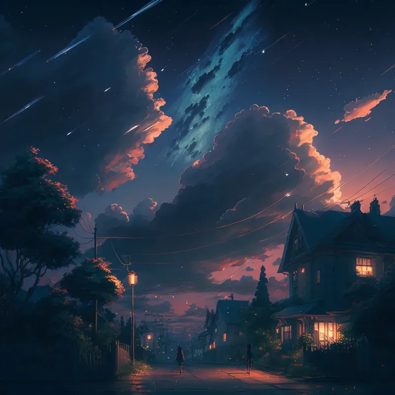 Anime Sky Dreamscapes