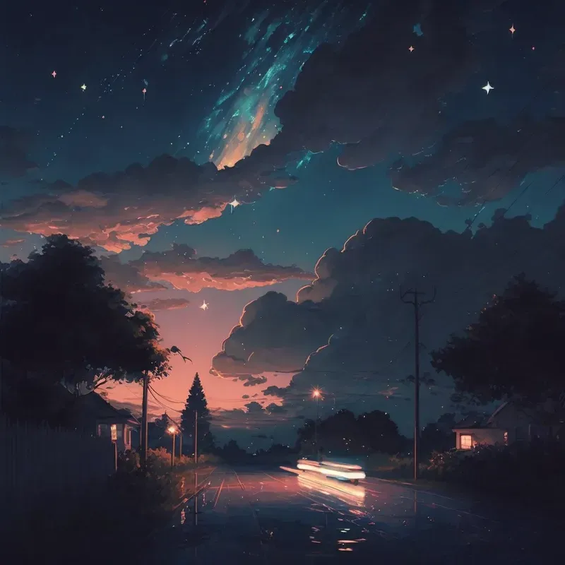 Anime Sky Dreamscapes