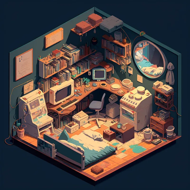 Isometric Cutaways