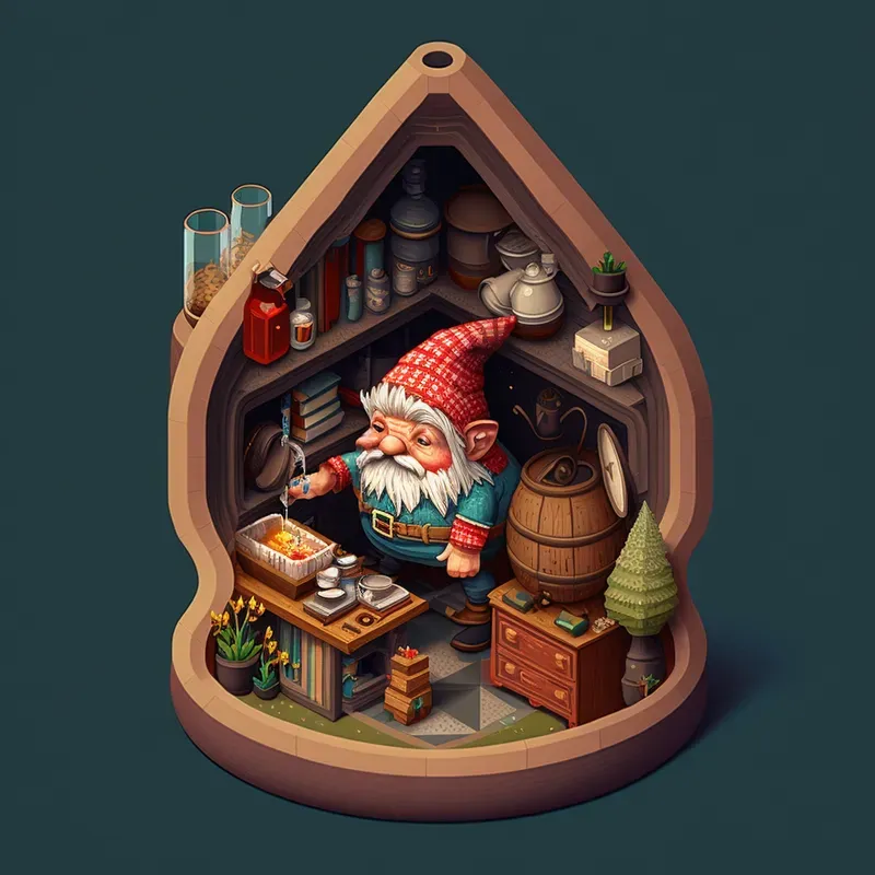 Isometric Cutaways