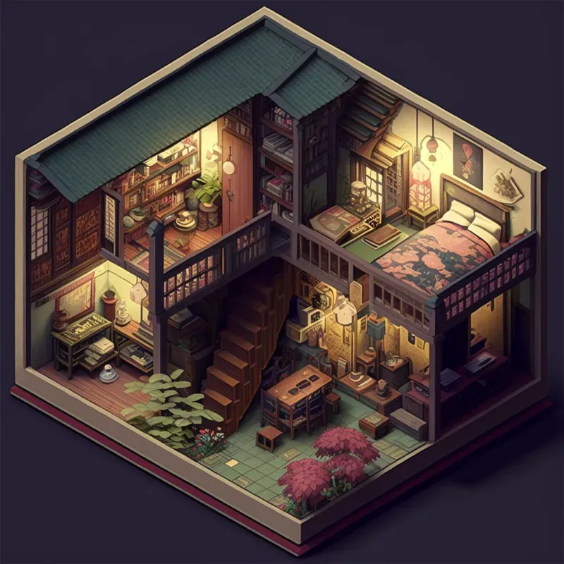 Isometric Cutaways
