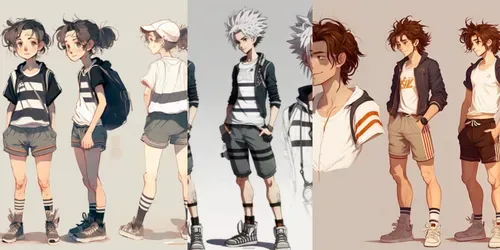 Character Art generated by midjourney