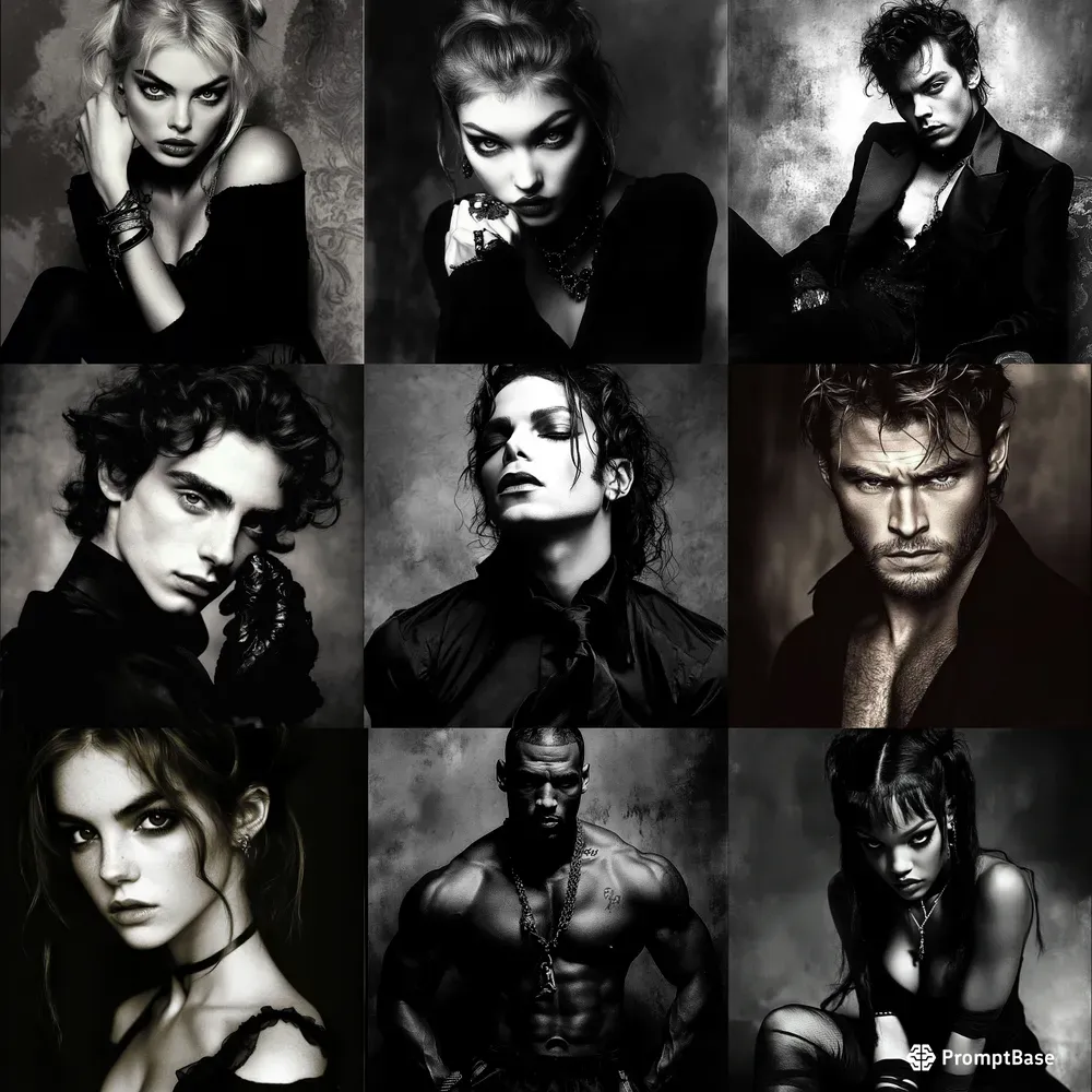 Chiaroscuro Portraits