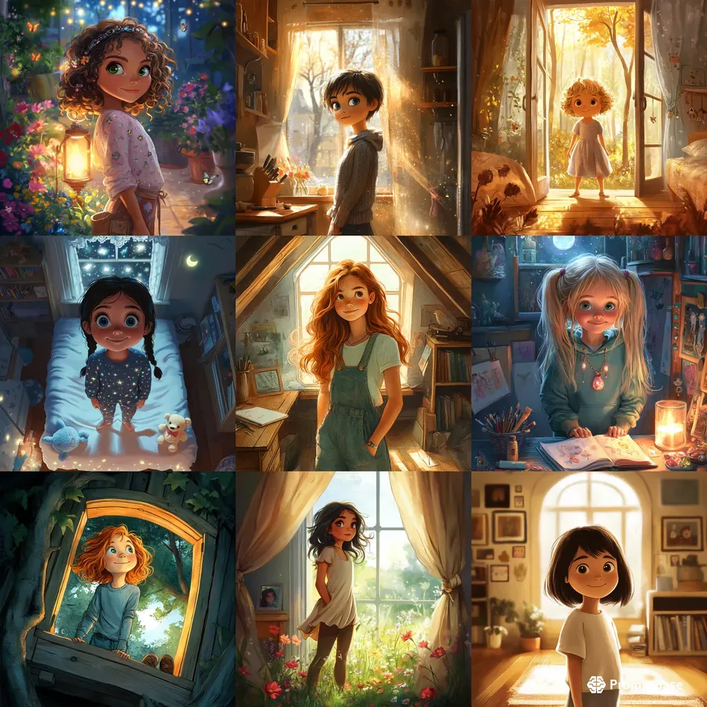 Cozy Childrens Book Cover Illustrations