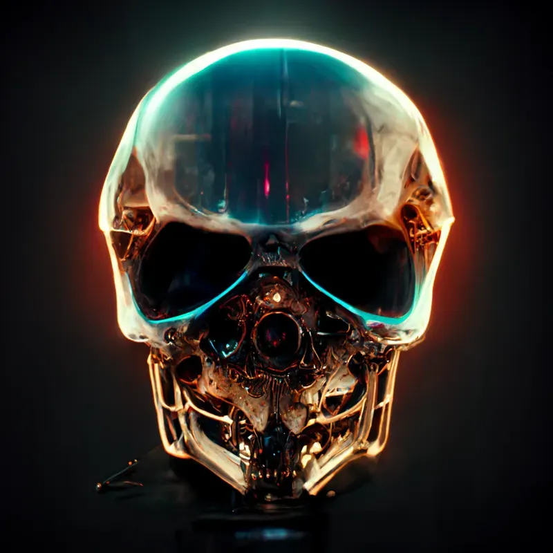 Robotic Techno Skulls