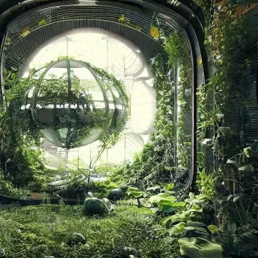 Abandoned Sci-Fi Laboratory