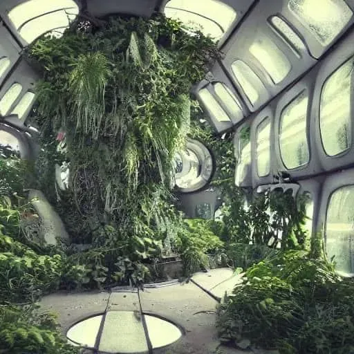 Abandoned Sci-Fi Laboratory