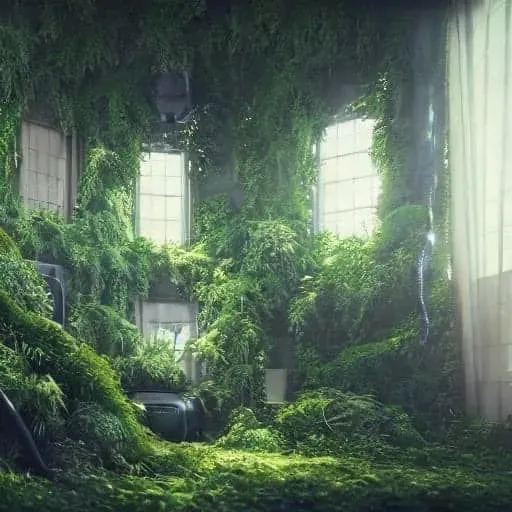 Abandoned Sci-Fi Laboratory