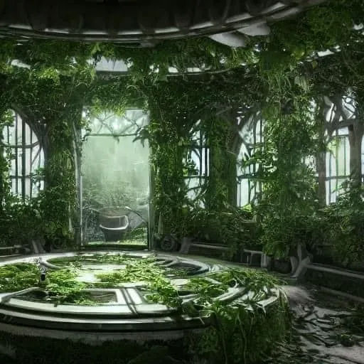 Abandoned Sci-Fi Laboratory