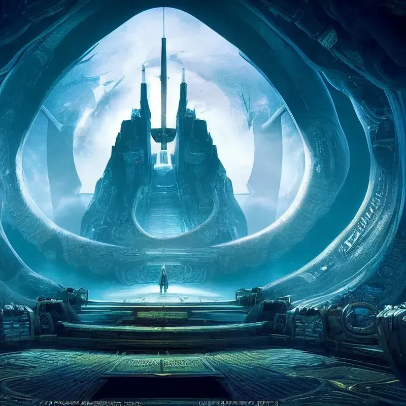 Alien Sci Fi Temples