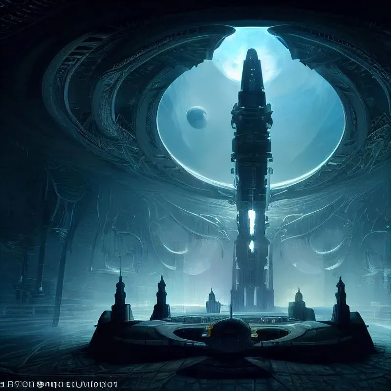 Alien Sci Fi Temples