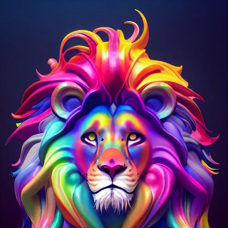 Rainbow Gemstone Animals