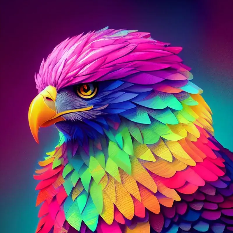 Rainbow Gemstone Animals