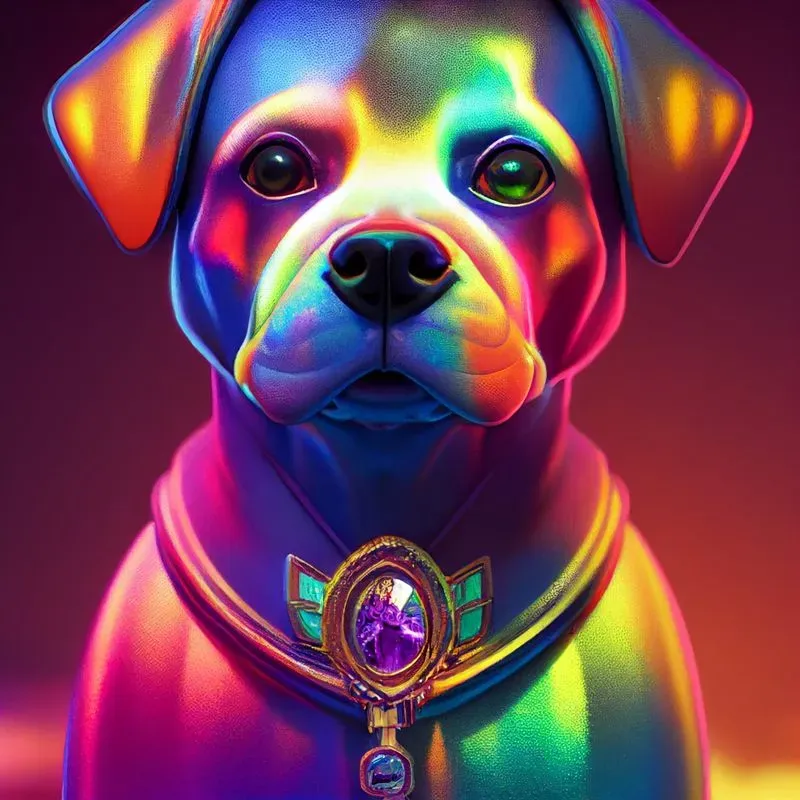 Rainbow Gemstone Animals